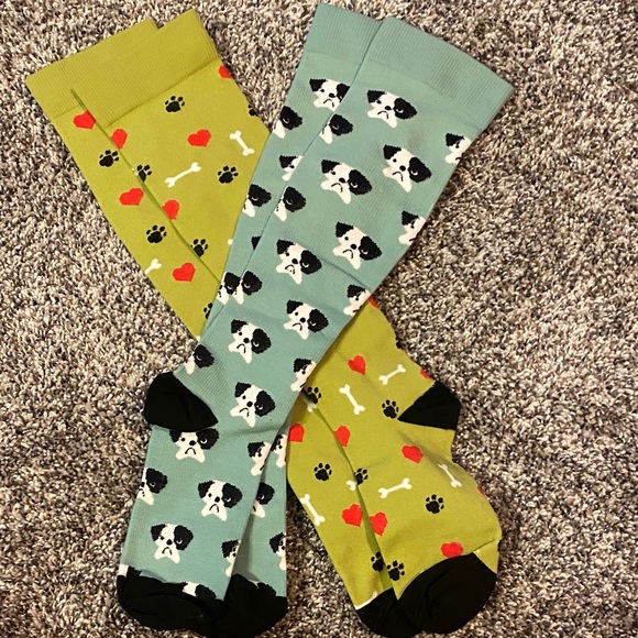 Cute Dog Patterned compression Socks Set - Picture 1 of 3